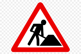 Picture of a roadwork sign